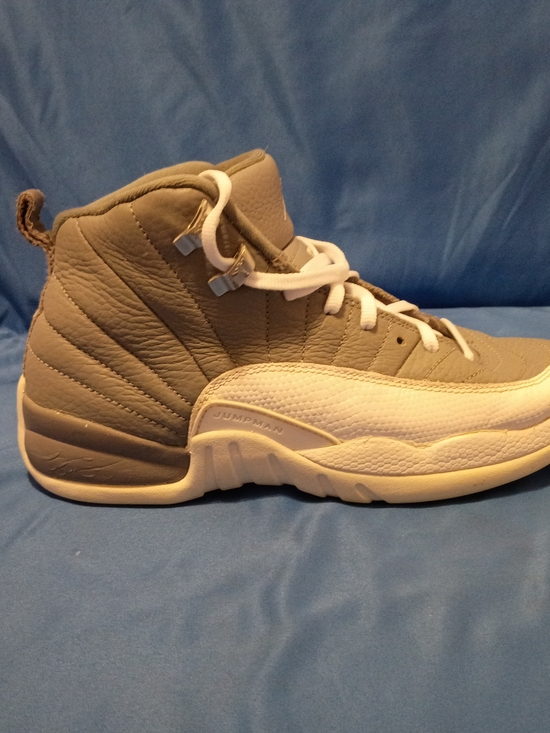 Jordan Other - Jordan 12 Retro GS Grey White Leather  Unisex Kids Athletic Shoes